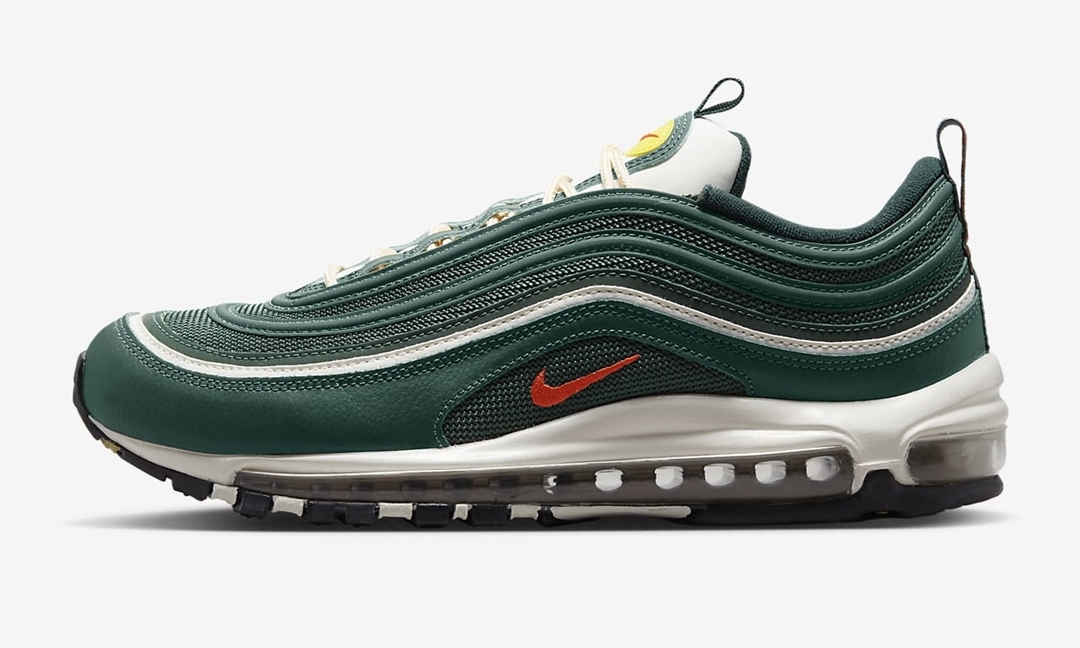 ナイキ エア マックス 97 SE “プログリーン/セイル/ピカンテレッド” (NIKE AIR MAX 97 SE “Progreen/Sail/Picante Red”) [FD0344-397]