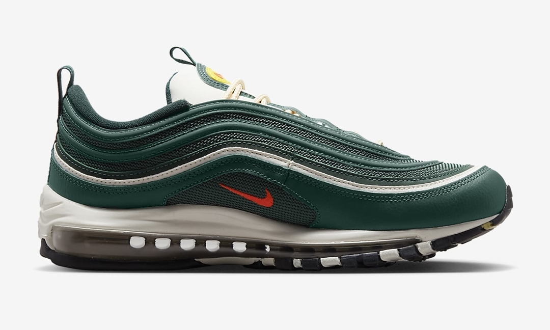 ナイキ エア マックス 97 SE “プログリーン/セイル/ピカンテレッド” (NIKE AIR MAX 97 SE “Progreen/Sail/Picante Red”) [FD0344-397]