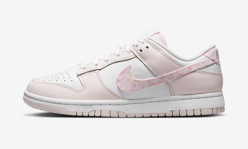 【国内 2/7、2/9 発売】ナイキ ウィメンズ ダンク ロー ESS “ピンク ペイズリーパック” (NIKE WMNS DUNK LOW ESS “Pink Paisley Pack”) [FD1449-100]