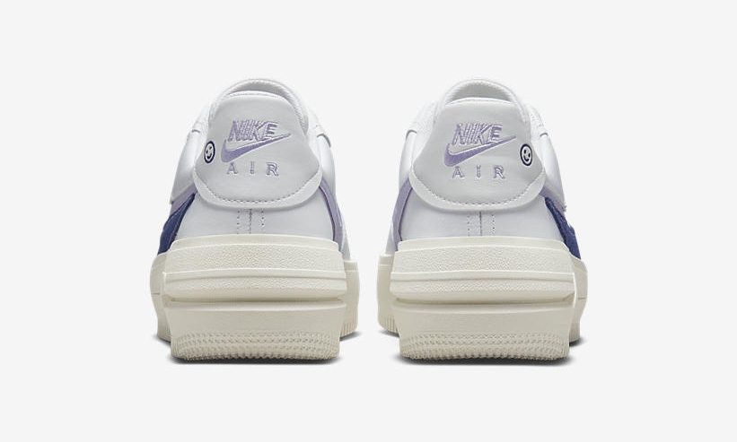 【国内 1/15 発売】ナイキ エア フォース 1 ロー プラットフォーム “スマイリー/ホワイト/ネイビー” (NIKE AIR FORCE 1 LOW PLTAFORM/PLT.AF.ORM “Smiley/White/Navy”) [FD0382-121]