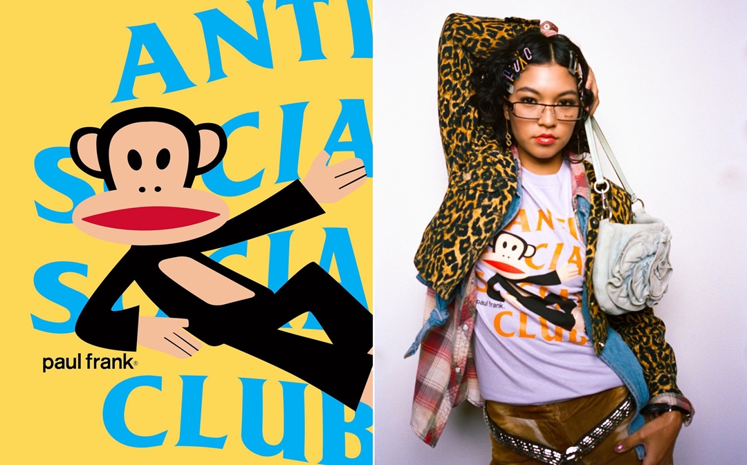 【海外 12/10 発売】Paul Frank × Anti Social Social Club (ポールフランク アンチ ソーシャル ソーシャル クラブ)