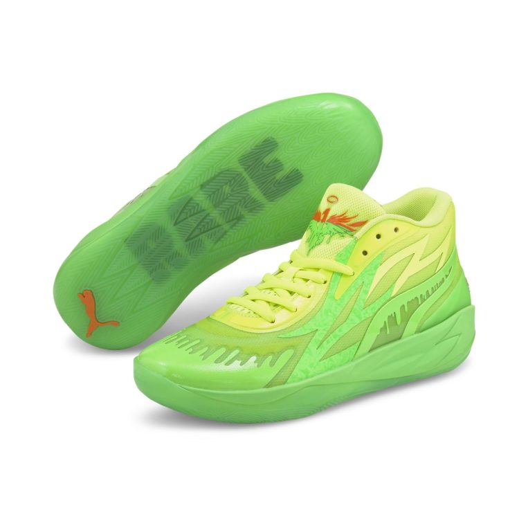 【国内 12/23 発売】PUMA MB.02 SLIME “LIME SQUEEZE” (プーマ ラメロ・ボール LaMelo Ball) [377584-01]