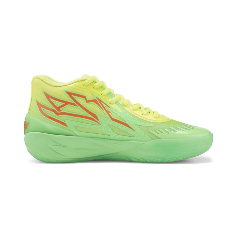 【国内 12/23 発売】PUMA MB.02 SLIME “LIME SQUEEZE” (プーマ ラメロ・ボール LaMelo Ball) [377584-01]