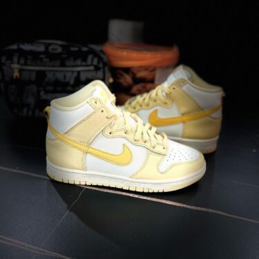 【リーク】ナイキ ダンク ハイ “ホワイト/レモンイエロー" (NIKE DUNK HIGH “White/Lemon Yellow”)