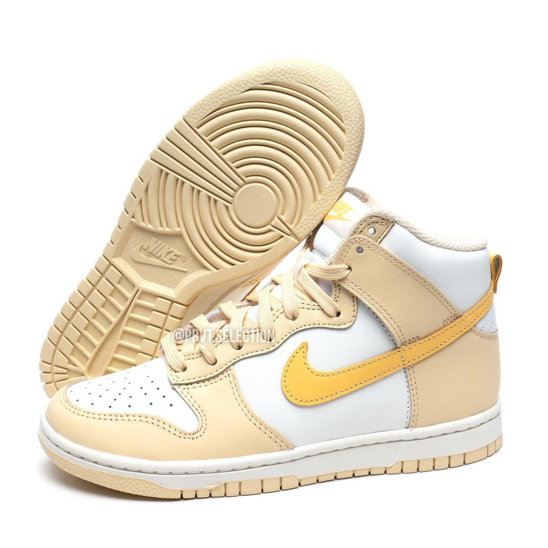 【リーク】ナイキ ダンク ハイ “ホワイト/レモンイエロー” (NIKE DUNK HIGH “White/Lemon Yellow”)