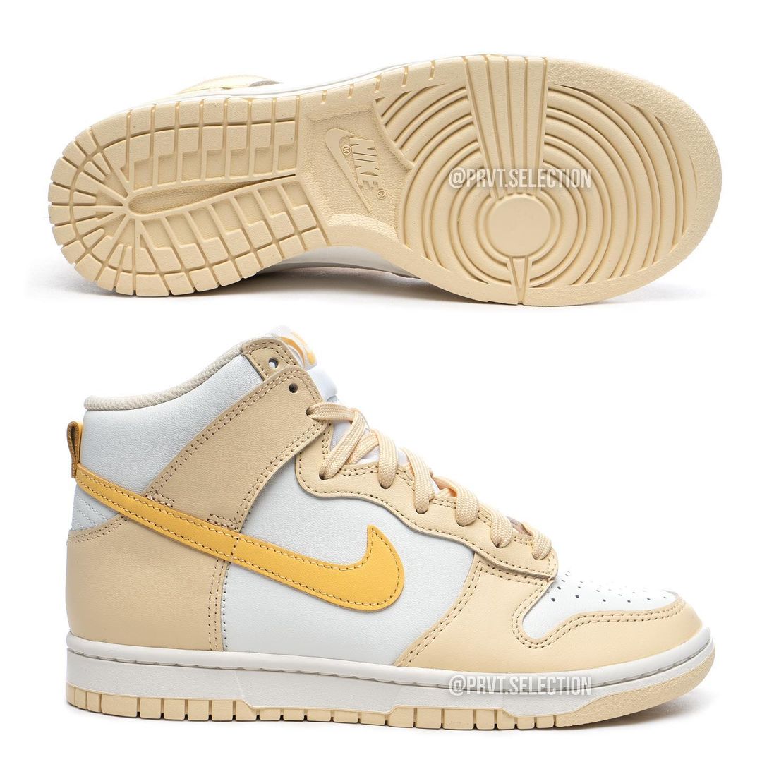 【リーク】ナイキ ダンク ハイ “ホワイト/レモンイエロー” (NIKE DUNK HIGH “White/Lemon Yellow”)