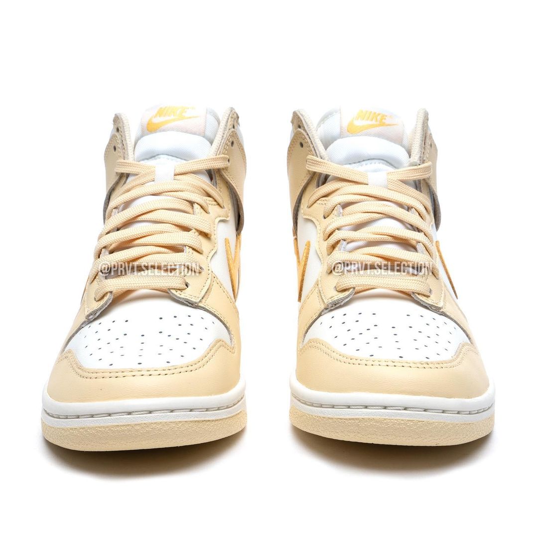 【リーク】ナイキ ダンク ハイ “ホワイト/レモンイエロー” (NIKE DUNK HIGH “White/Lemon Yellow”)