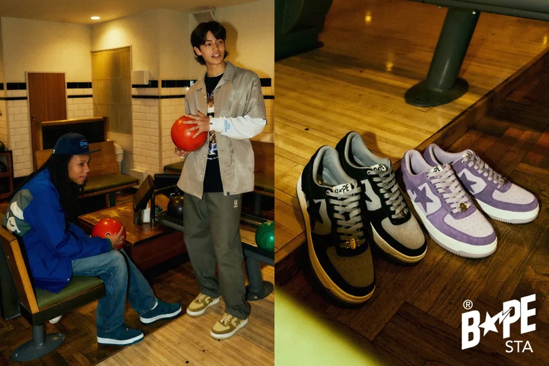 異なるテイストのカラーブロッキングで仕上げられた A BATHING APE SK8 STAが12/2、12/3 発売 (ア ベイシング エイプ)