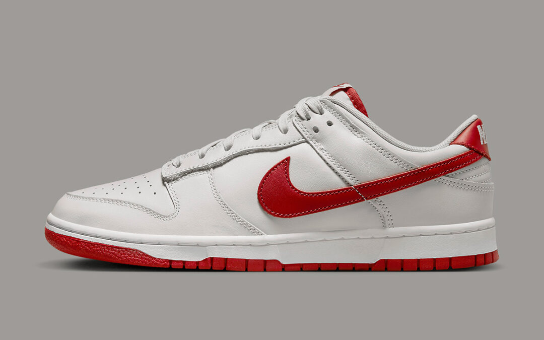 2023年 発売予定！ナイキ ダンク ロー “ヴァストグレー/バーシティレッド” (NIKE DUNK LOW “Vast Grey/Varsity Red”) [FJ0832-011]