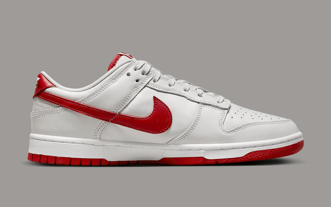 2023年 発売予定！ナイキ ダンク ロー “ヴァストグレー/バーシティレッド” (NIKE DUNK LOW “Vast Grey/Varsity Red”) [FJ0832-011]