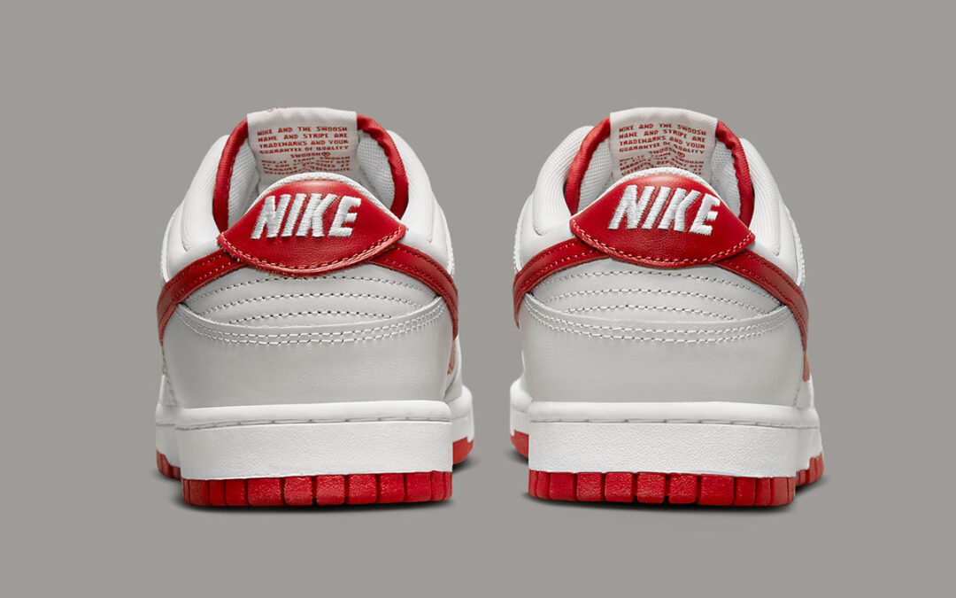 2023年 発売予定！ナイキ ダンク ロー “ヴァストグレー/バーシティレッド” (NIKE DUNK LOW “Vast Grey/Varsity Red”) [FJ0832-011]