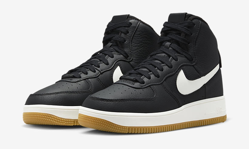 2023年 発売予定！ナイキ エア フォース 1 ハイ スカルプト “ブラック/ガム” (NIKE AIR FORCE 1 HIGH SCULPT “Black/Gum”) [DQ5007-001]