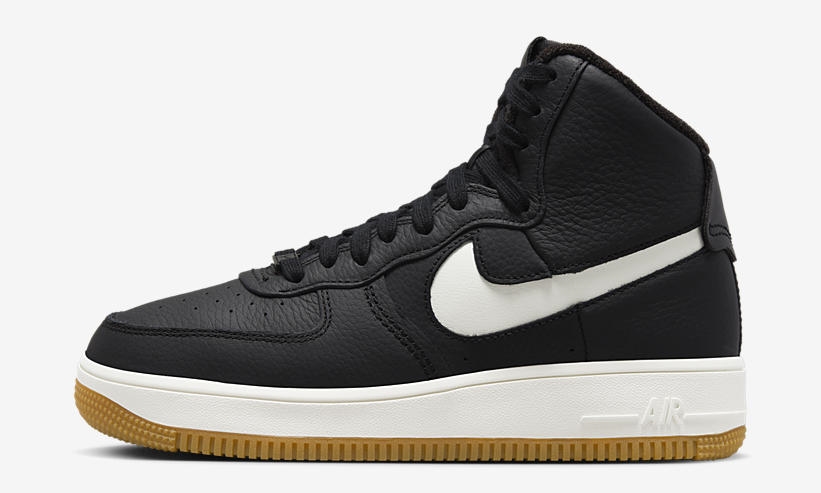 2023年 発売予定！ナイキ エア フォース 1 ハイ スカルプト “ブラック/ガム” (NIKE AIR FORCE 1 HIGH SCULPT “Black/Gum”) [DQ5007-001]