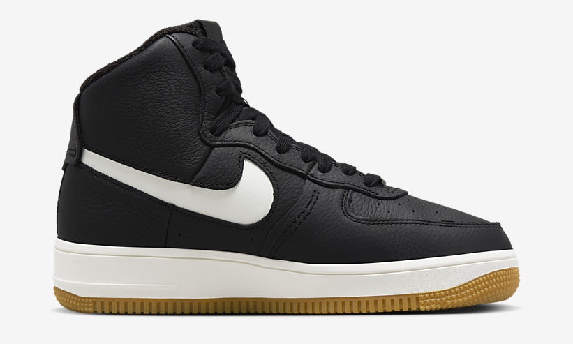 2023年 発売予定！ナイキ エア フォース 1 ハイ スカルプト “ブラック/ガム” (NIKE AIR FORCE 1 HIGH SCULPT “Black/Gum”) [DQ5007-001]