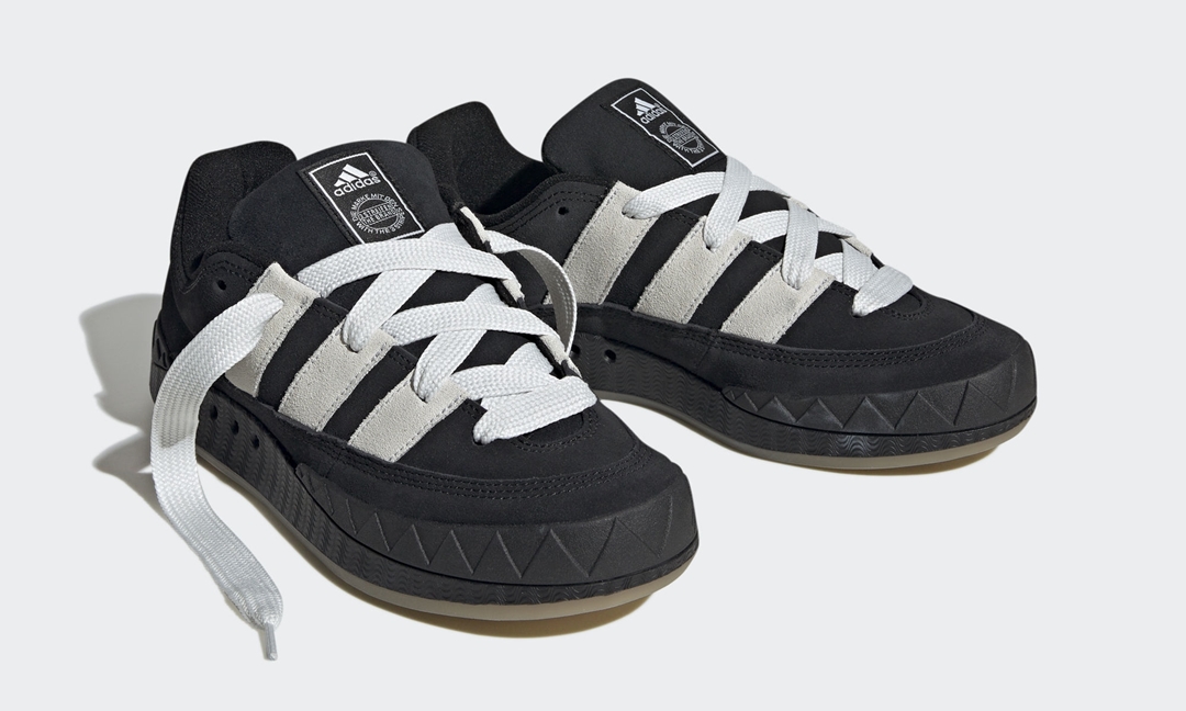 【国内 2023年12月 リストック】adidas Originals ADIMATIC “Core Black/White” (アディダス オリジナルス アディマティック “コアブラック/ホワイト”) [HQ6900]