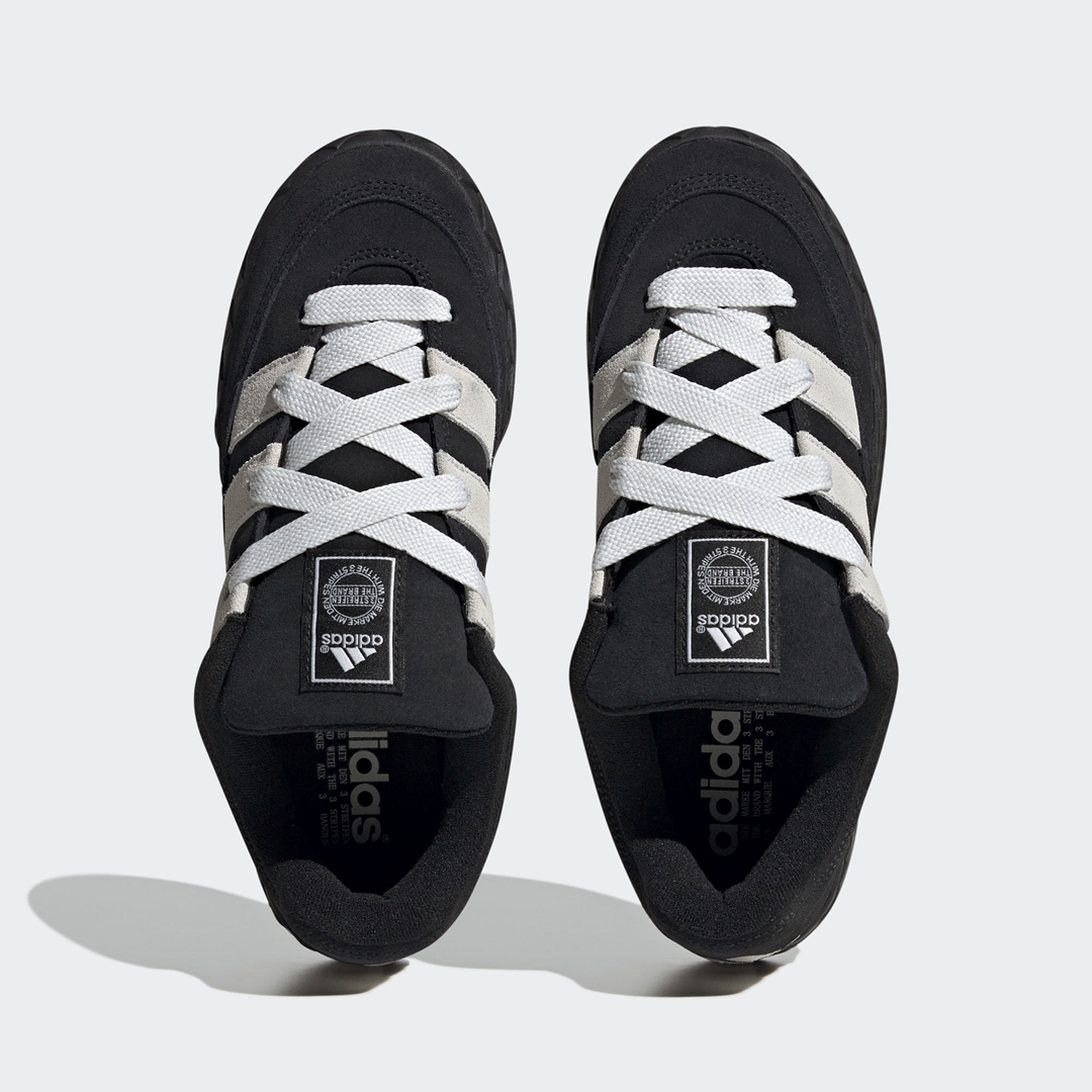 【国内 2023年12月 リストック】adidas Originals ADIMATIC “Core Black/White” (アディダス オリジナルス アディマティック “コアブラック/ホワイト”) [HQ6900]