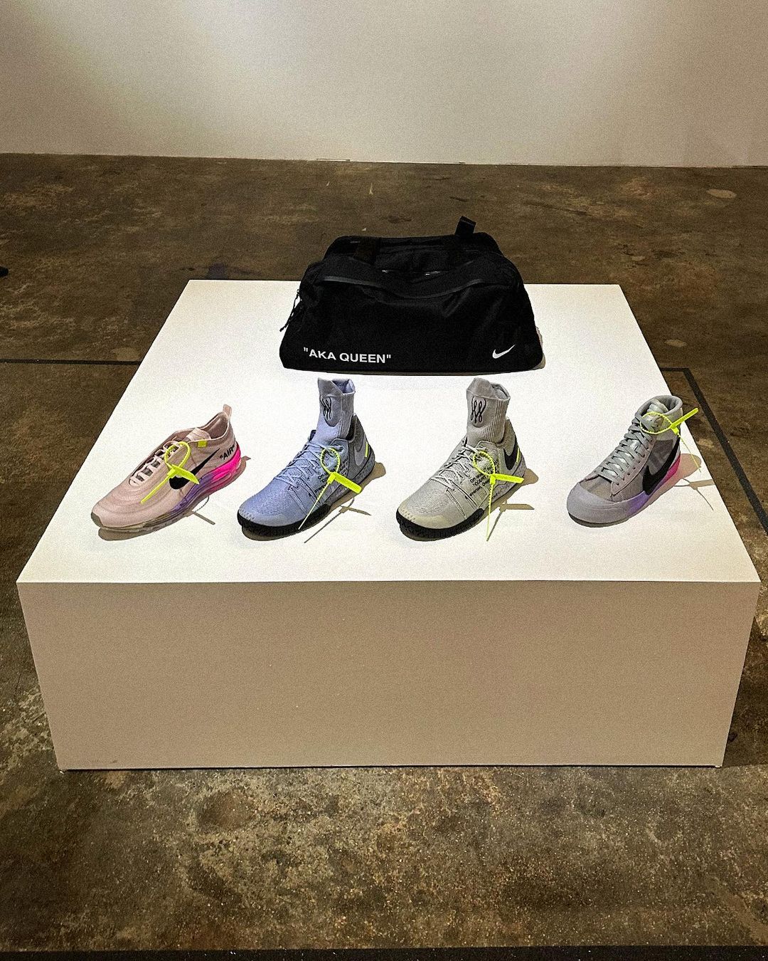 マイアミ ルーベル博物館/MCAの「Virgil Abloh: The Codes c/o Architecture」展にてOFF-WHITE × NIKE 未発売モデルが公開 (オフホワイト ナイキ)