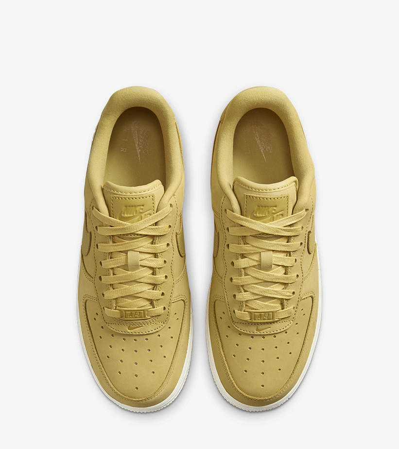 【国内 2/7 発売予定】ナイキ エア フォース 1 07 ロー “ゴールド/ホワイト” (NIKE AIR FORCE 1 07 LOW “Gold/White”) [DR9503-700]