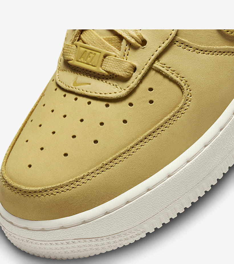 【国内 2/7 発売予定】ナイキ エア フォース 1 07 ロー “ゴールド/ホワイト” (NIKE AIR FORCE 1 07 LOW “Gold/White”) [DR9503-700]