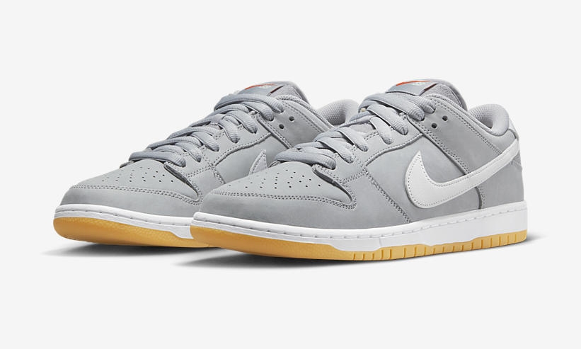 【国内 5/12 リストック】NIKE SB “Orange Label” DUNK LOW PRO ISO “Grey/Gum” (ナイキ エスビー “オレンジレーベル” ダンク ロー プロ “グレー/ガム”) [DV5464-001]