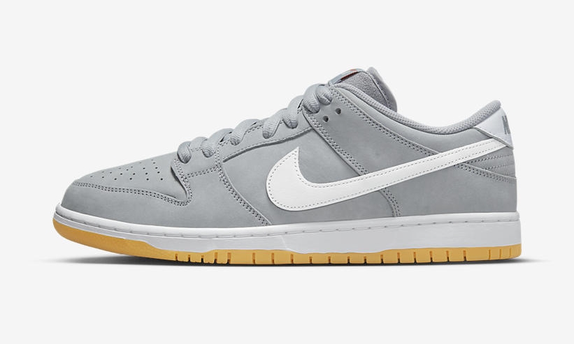 【国内 5/12 リストック】NIKE SB “Orange Label” DUNK LOW PRO ISO “Grey/Gum” (ナイキ エスビー “オレンジレーベル” ダンク ロー プロ “グレー/ガム”) [DV5464-001]