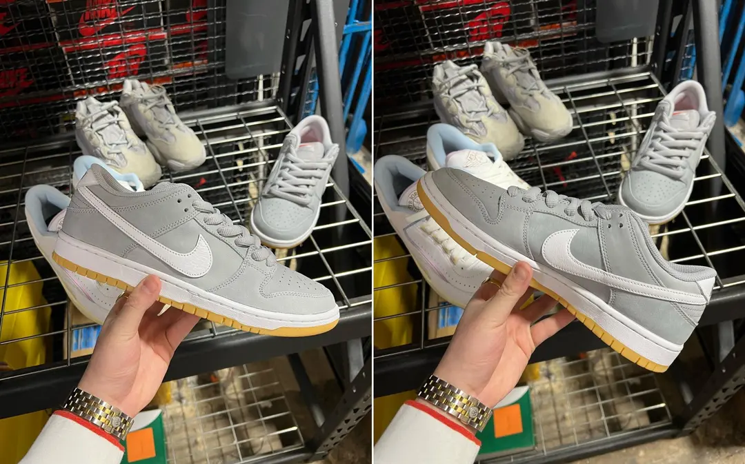 【国内 5/12 リストック】NIKE SB “Orange Label” DUNK LOW PRO ISO “Grey/Gum” (ナイキ エスビー “オレンジレーベル” ダンク ロー プロ “グレー/ガム”) [DV5464-001]