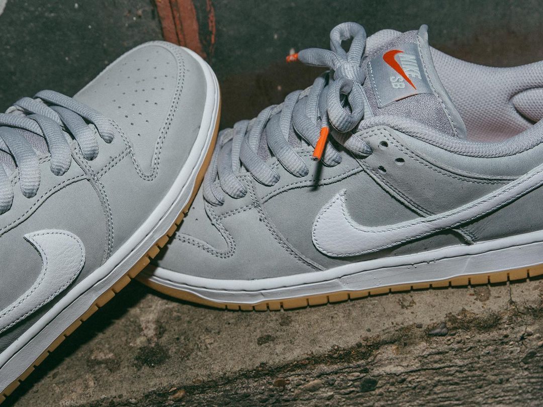 ナイキ SB ダンク ロー オレンジ レーベルSB Dunk "Grey Gum