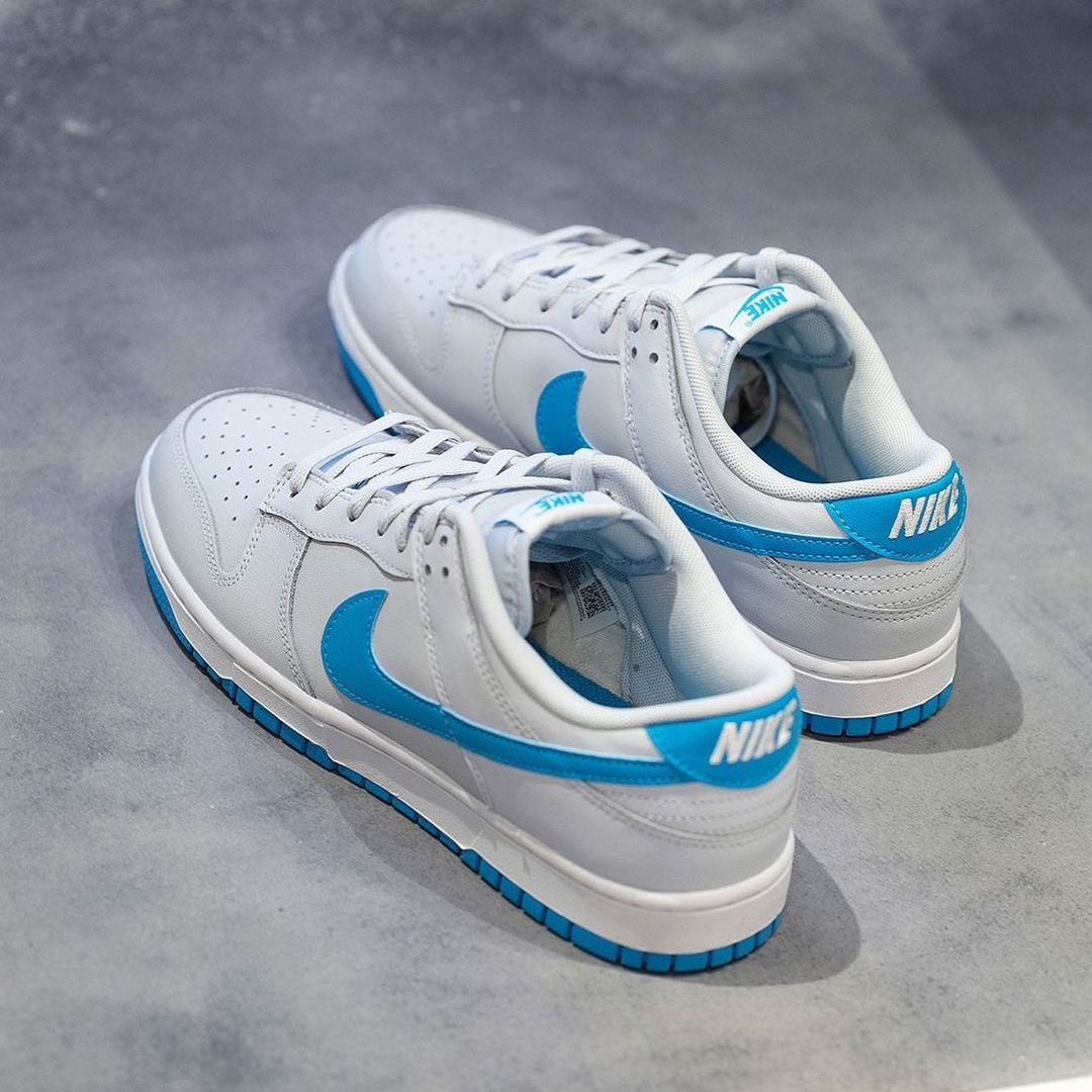 海外発売！ナイキ ダンク ロー レトロ “ホワイト/ユニバーシティブルー” (NIKE DUNK LOW RETRO “White/University Blue”) [DV0831-001]