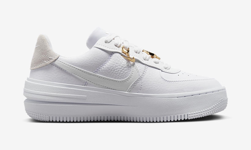 2023年 発売予定！ナイキ エア フォース 1 ロー プラットフォーム “ブリング/ホワイト” (NIKE AIR FORCE 1 LOW PLATFORM/PLT.AF.ORM “Bling/White”) [FB8473-100]