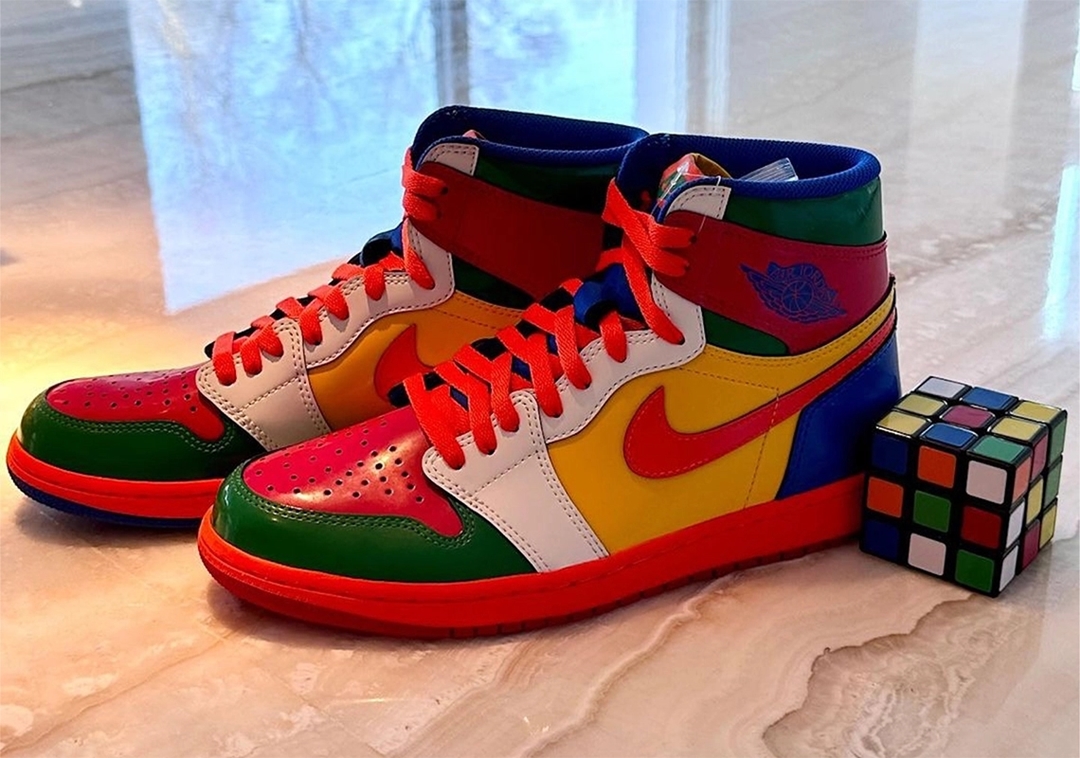 【未発売】ナイキ エア ジョーダン 1 ハイ “ルービックキューブ” (NIKE AIR JORDAN 1 HIGH “Rubik’s Cube”)