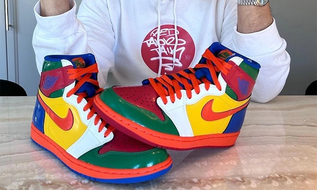 【未発売】ナイキ エア ジョーダン 1 ハイ “ルービックキューブ” (NIKE AIR JORDAN 1 HIGH “Rubik’s Cube”)