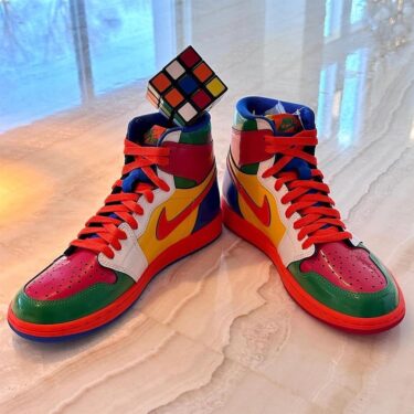 【未発売】ナイキ エア ジョーダン 1 ハイ “ルービックキューブ” (NIKE AIR JORDAN 1 HIGH “Rubik’s Cube”)