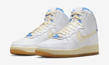 2023年 発売予定！ナイキ エア フォース 1 ハイ スカルプト “ホワイト/ユニバーシティブルー” (NIKE AIR FORCE 1 HIGH SCULPT “White/University Blue”) [FD9868-100]