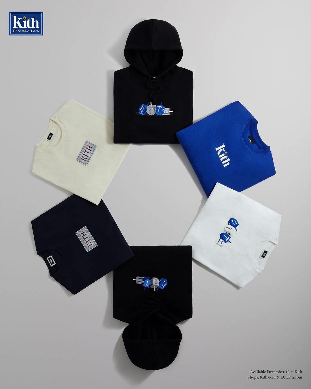 【12/12 発売】KITH “Hanukkah” Capsule (キス “ハヌカー” カプセル)