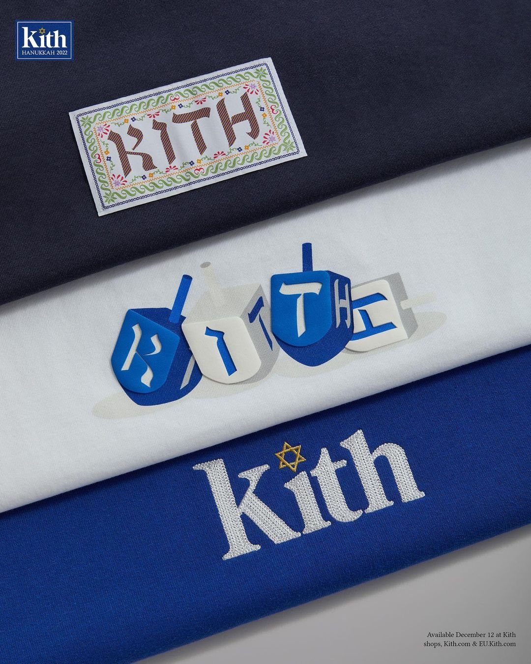 【12/12 発売】KITH “Hanukkah” Capsule (キス “ハヌカー” カプセル)