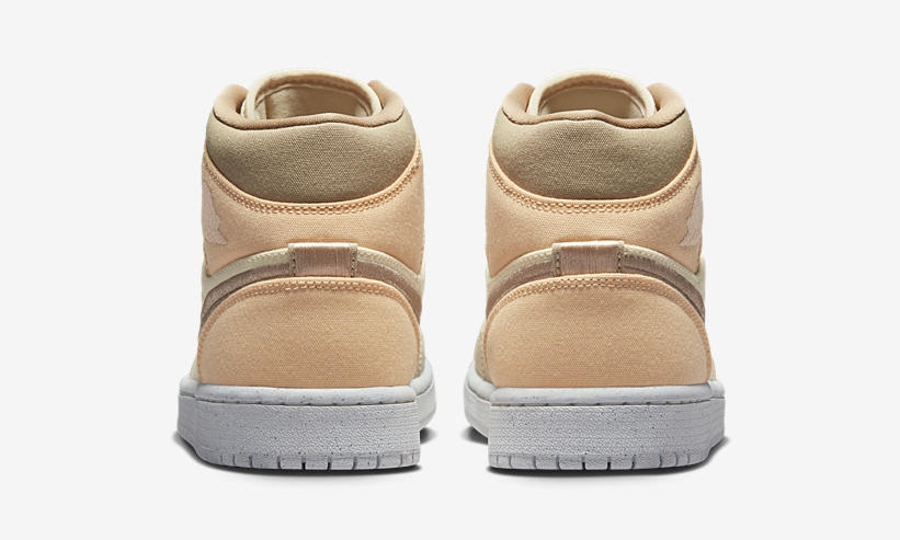 【国内 6/8 発売】ナイキ エア ジョーダン 1 ミッド ”キャンバス/カーキ” (NIKE AIR JORDAN 1 MID “Canvas/Khaki”) [DV0427-102]