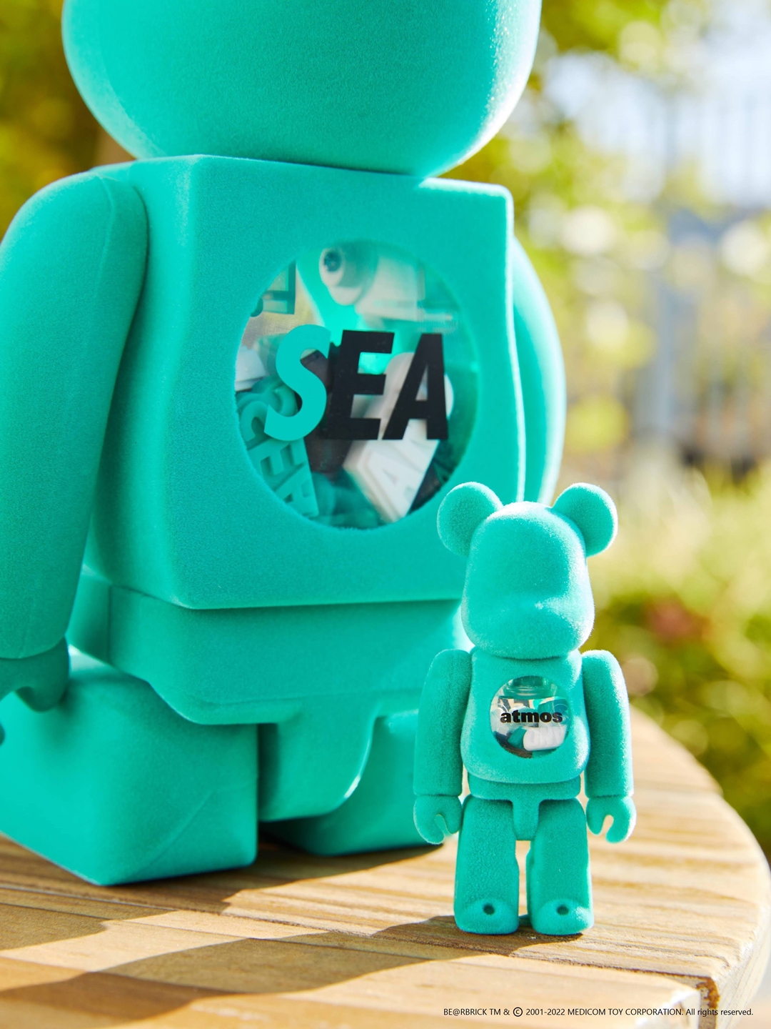 BE@RBRICK atmos x WIND AND SEA ベアブリック