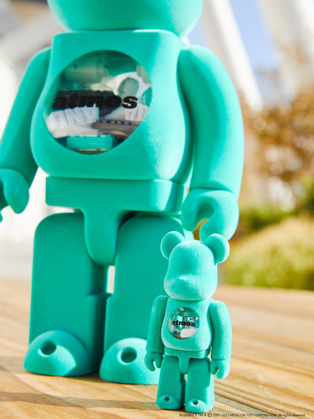 BE@RBRICK atmos WIND AND SEA 100％　& 400％