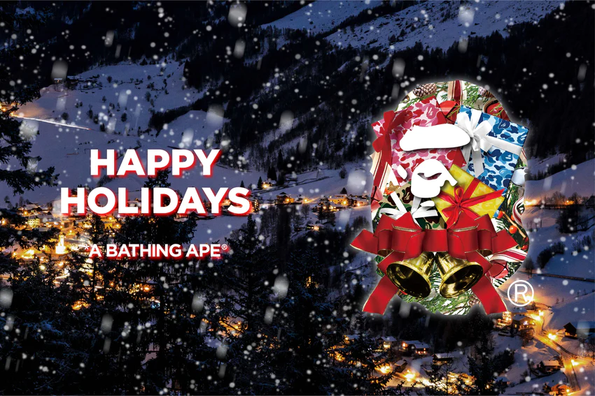 「Happy Holidays from A BATHING APE 2022」が12/9、12/10 発売 (ア ベイシング エイプ ハッピー ホリデー)
