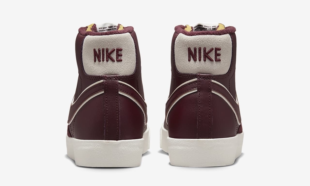 海外発売！ナイキ ブレーザー ミッド 77 プレミアム “ナイトマルーン” (NIKE BLAZER MID 77 PREMIUM “Night Maroon”) [DQ7672-600]