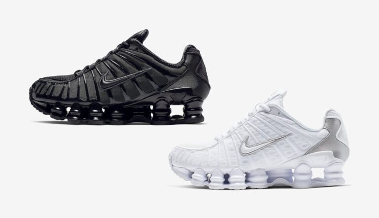 27.0 NIKE SHOX TL ショックス ブラックスニーカー