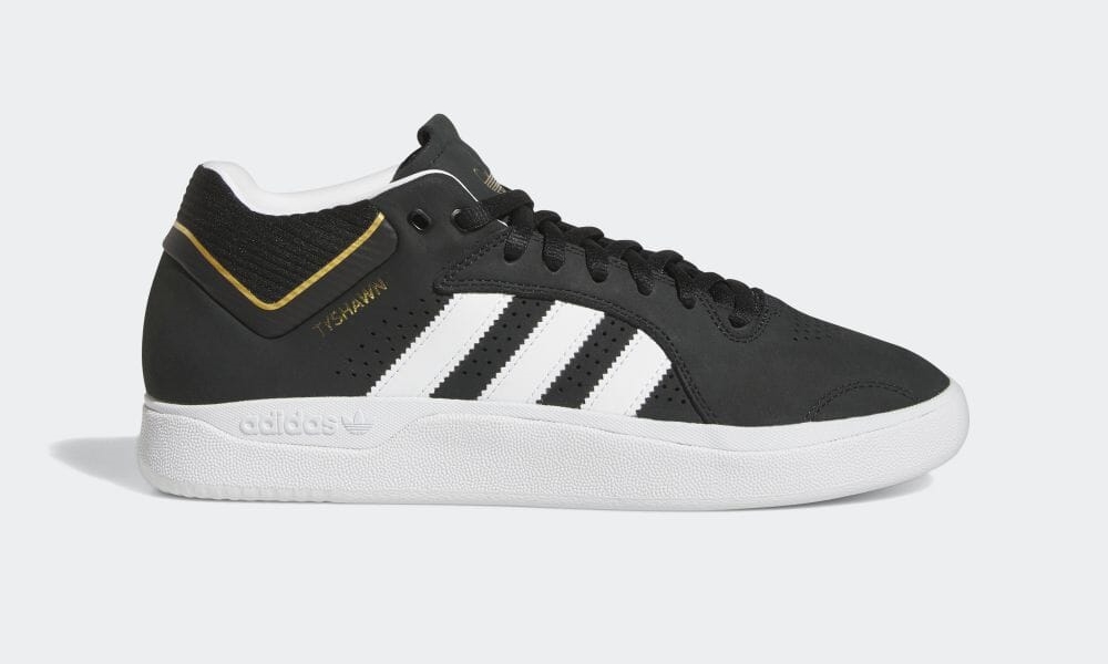 【国内 12/23 発売】adidas Skateboarding TYSHAWN “Black/White/Gold” (タイショーン・ジョーンズ アディダス スケートボーディング “コアブラック/フットウェアホワイト/ゴールドメタリック”) [HQ2011]