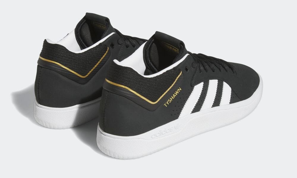 【国内 12/23 発売】adidas Skateboarding TYSHAWN “Black/White/Gold” (タイショーン・ジョーンズ アディダス スケートボーディング “コアブラック/フットウェアホワイト/ゴールドメタリック”) [HQ2011]