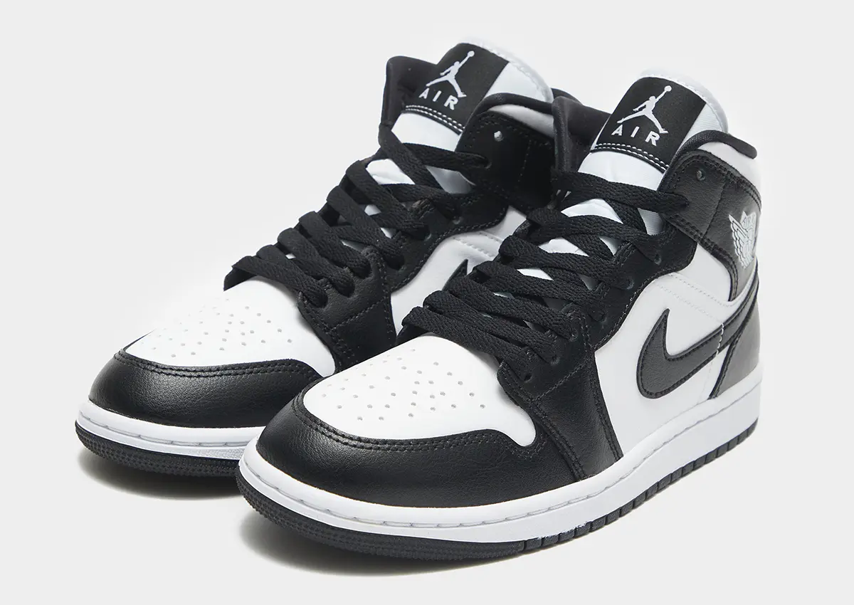 【国内 6/10 発売】ナイキ エア ジョーダン 1 ミッド “ブラック/ホワイト” (NIKE AIR JORDAN 1 MID “Black/White”) [DV0991-101]