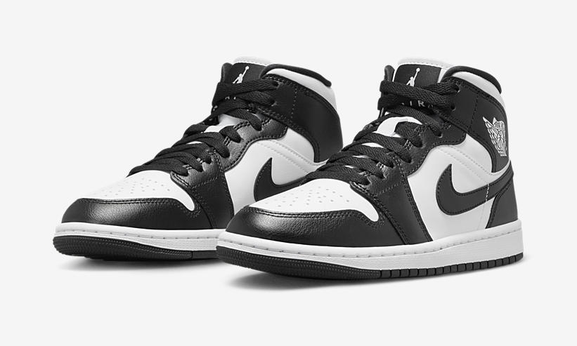 【国内 6/10 発売】ナイキ エア ジョーダン 1 ミッド “ブラック/ホワイト” (NIKE AIR JORDAN 1 MID “Black/White”) [DV0991-101]