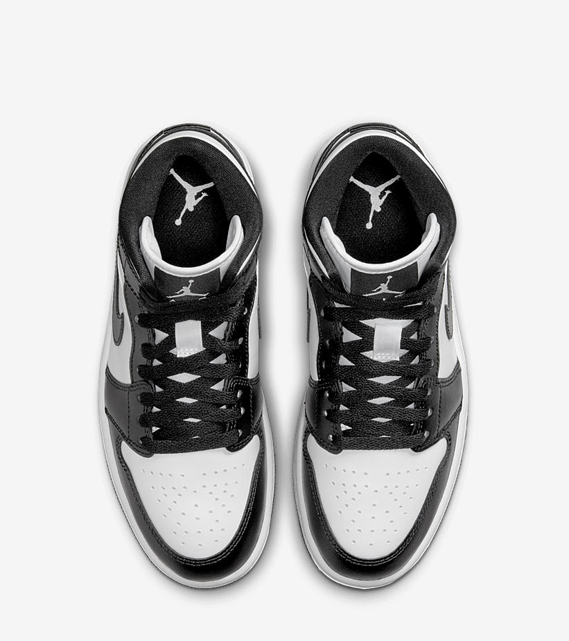 【国内 6/10 発売】ナイキ エア ジョーダン 1 ミッド “ブラック/ホワイト” (NIKE AIR JORDAN 1 MID “Black/White”) [DV0991-101]