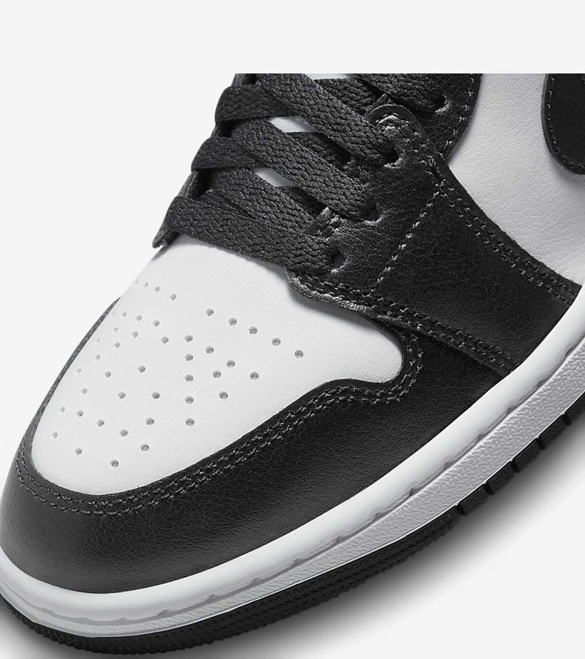 【国内 6/10 発売】ナイキ エア ジョーダン 1 ミッド “ブラック/ホワイト” (NIKE AIR JORDAN 1 MID “Black/White”) [DV0991-101]