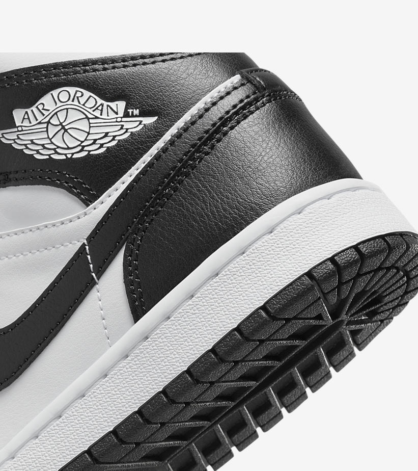 【国内 6/10 発売】ナイキ エア ジョーダン 1 ミッド “ブラック/ホワイト” (NIKE AIR JORDAN 1 MID “Black/White”) [DV0991-101]