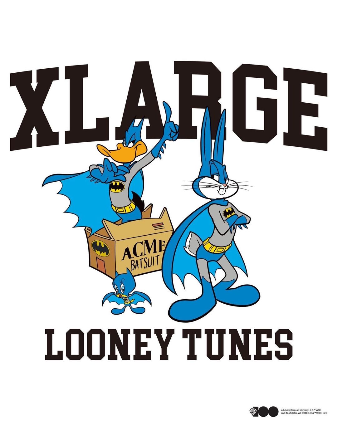 XLARGE x LOONEY TUNES CAPSULE 2023が1/21 発売 (エクストララージ ルーニー・テューンズ)
