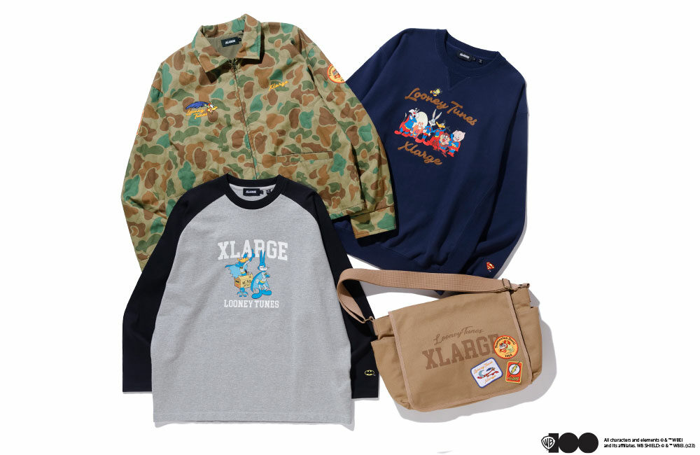 XLARGE x LOONEY TUNES CAPSULE 2023が1/21 発売 (エクストララージ ルーニー・テューンズ)